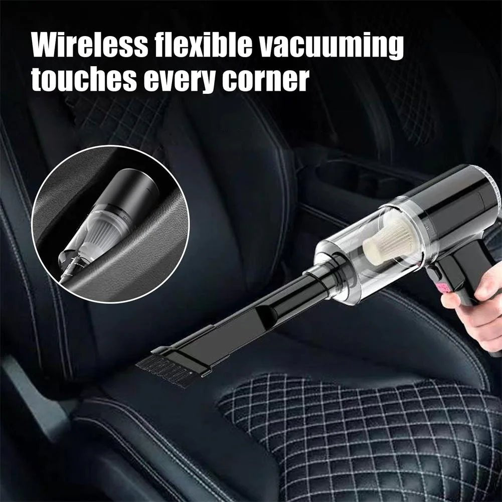 120W Cordless Handheld Vacuum Cleaner - Compact, Portable, and Powerful for Car and Home Use - GadgetCare Pros