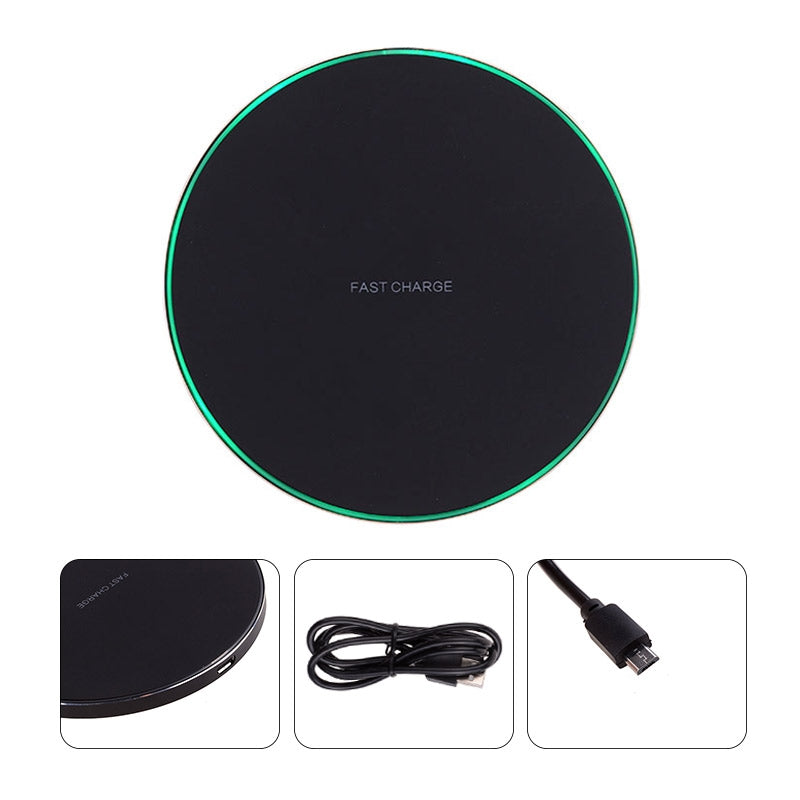 Qi Fast Wireless Charger with LED Indicator